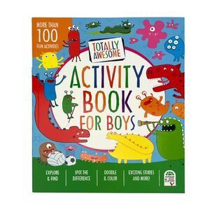 Totally Awesome Activity Book for Boys -- Parragon Books